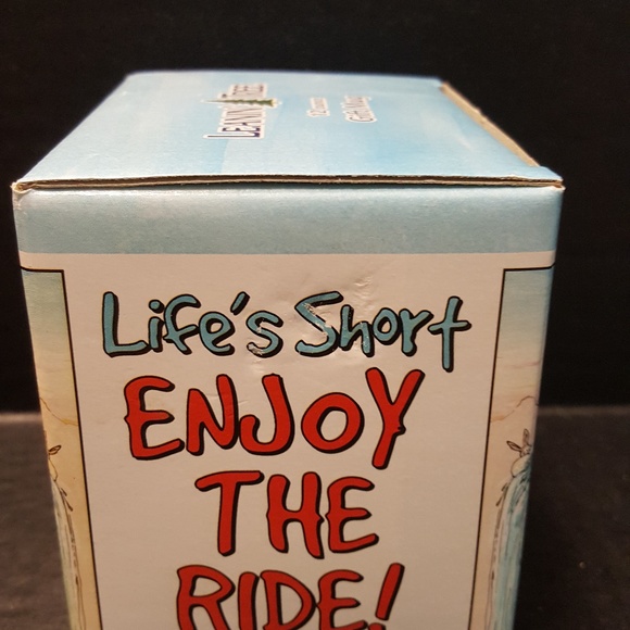 Leanin Tree mug - Life's short, Enjoy the ride! - Picture 2 of 6